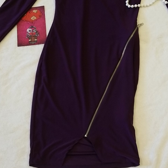 Women's Purple Dress Size Small Fashion Nova NWT - Picture 3 of 8